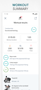Fitness App: Gym Workout Plan Screenshot