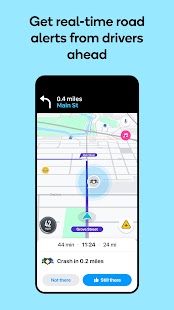 Waze Navigation & Live Traffic Screenshot