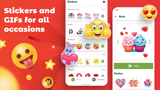 Stickers and emoji - WASticker Screenshot