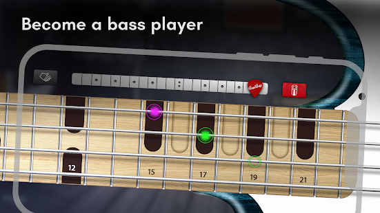 Real Bass electric bass guitar Screenshot