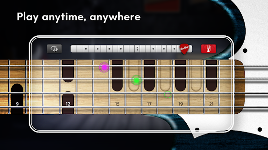 Real Bass electric bass guitar Screenshot