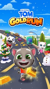 Talking Tom Gold Run Screenshot